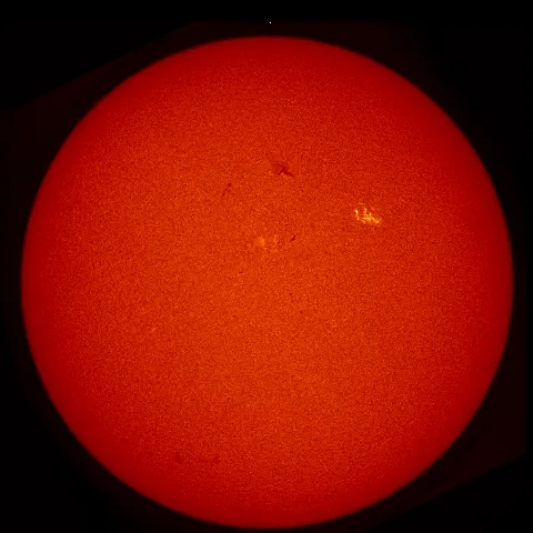 Image of Sun's chromosphere