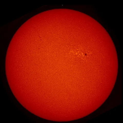 Image of Sun's chromosphere