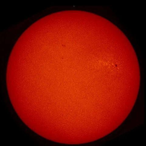 Image of Sun's chromosphere