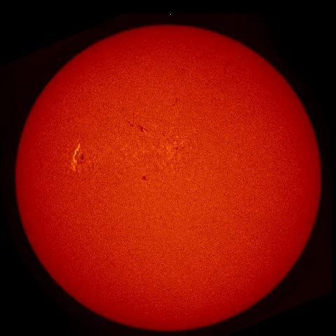 Image of Sun's chromosphere