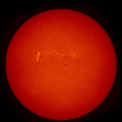 Image of Sun's chromosphere