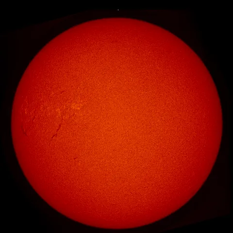 Image of Sun's chromosphere