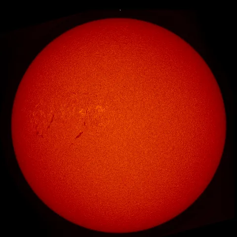 Image of Sun's chromosphere