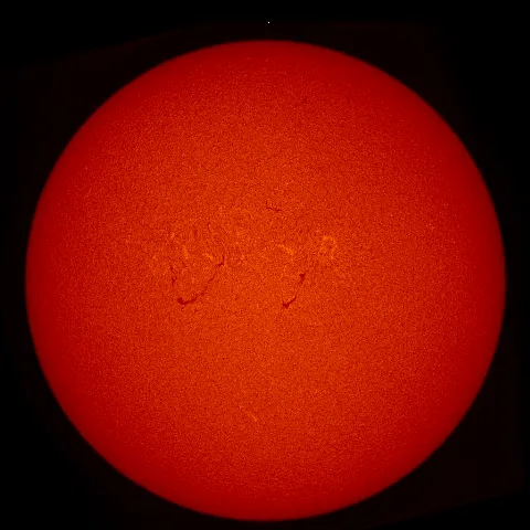 Image of Sun's chromosphere