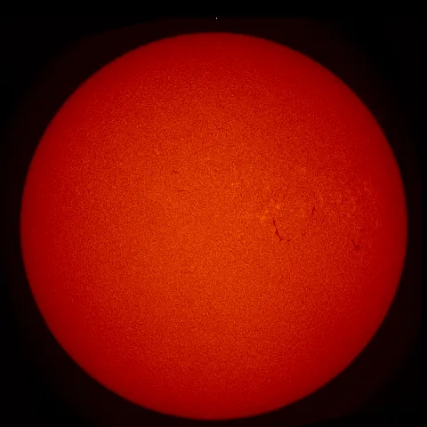 Image of Sun's chromosphere