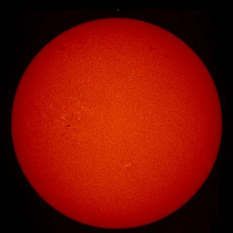 Image of Sun's chromosphere