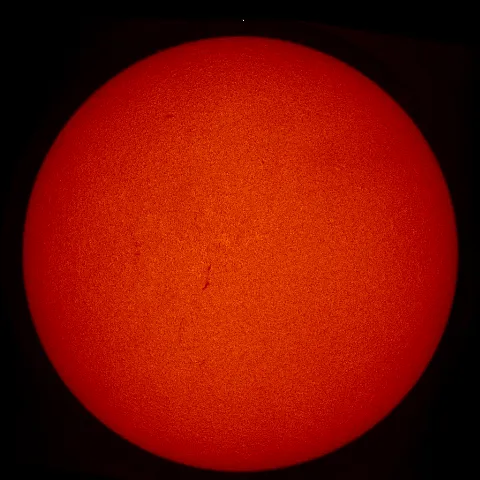 Image of Sun's chromosphere