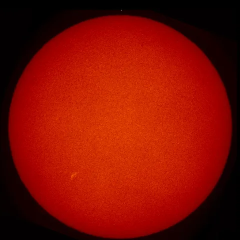 Image of Sun's chromosphere