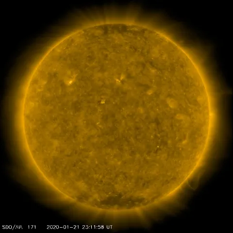 Image of Sun's corona