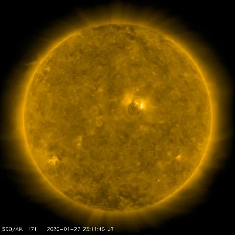 Image of Sun's corona