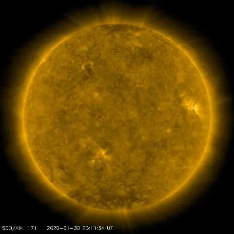 Image of Sun's corona