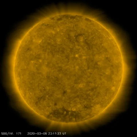 Image of Sun's corona