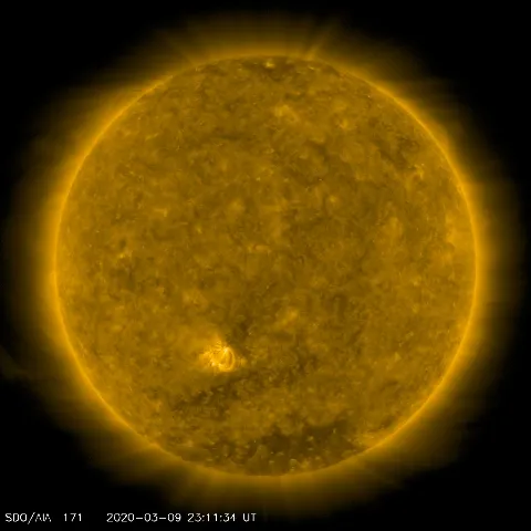 Image of Sun's corona