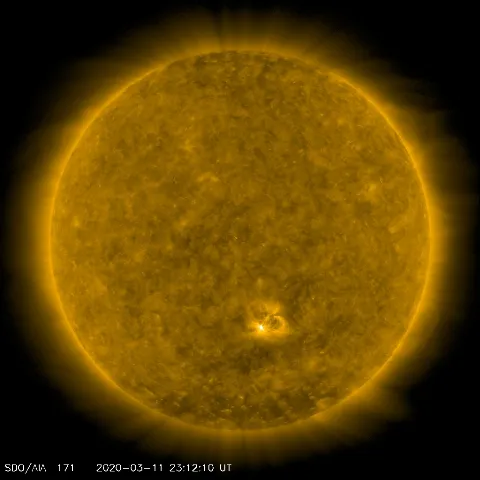 Image of Sun's corona