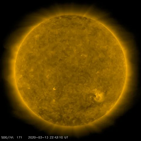 Image of Sun's corona