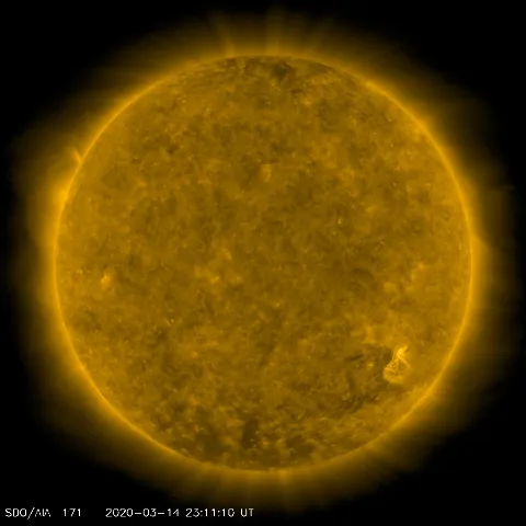 Image of Sun's corona