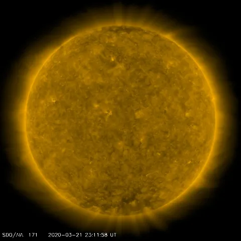 Image of Sun's corona