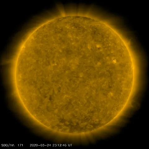 Image of Sun's corona