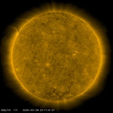 Image of Sun's corona