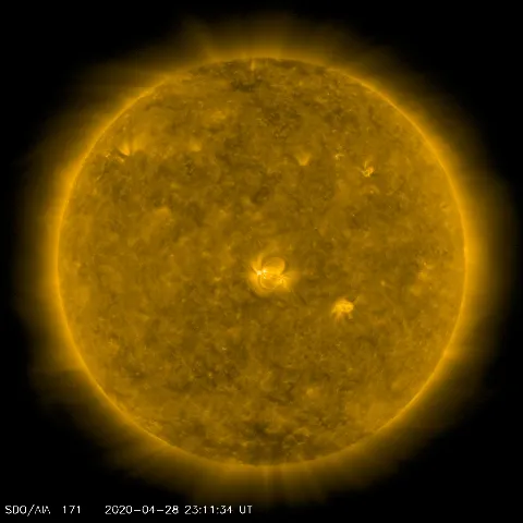 Image of Sun's corona