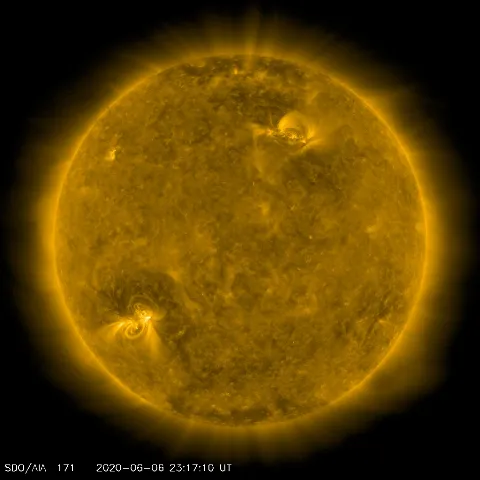 Image of Sun's corona