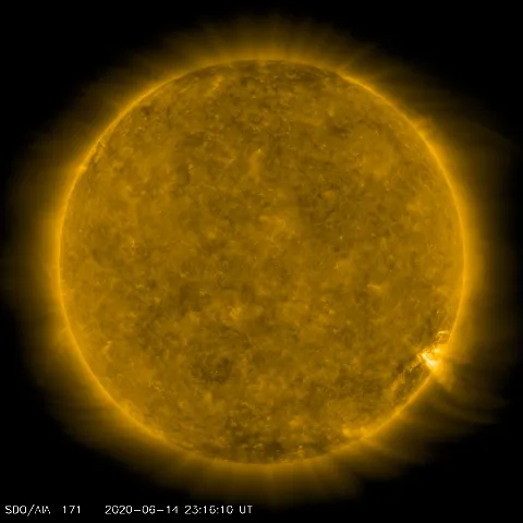 Image of Sun's corona