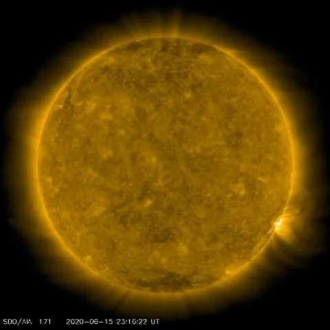 Image of Sun's corona