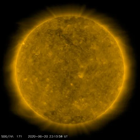 Image of Sun's corona