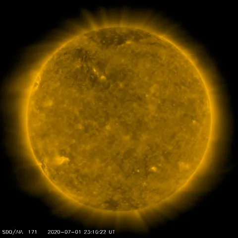 Image of Sun's corona