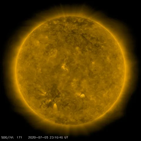 Image of Sun's corona