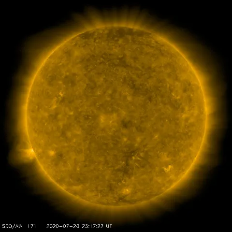 Image of Sun's corona