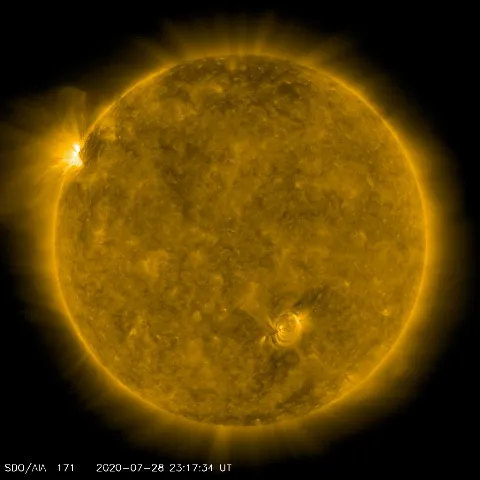 Image of Sun's corona