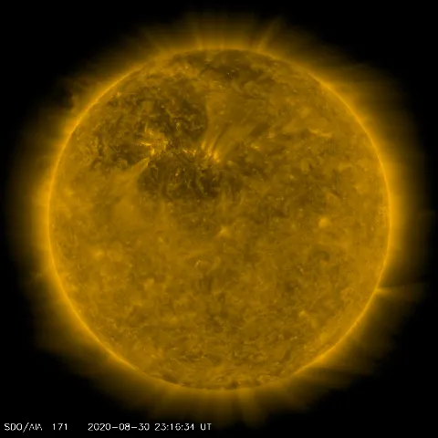 Image of Sun's corona