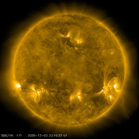 Image of Sun's corona