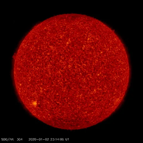 Image of Sun's transition region