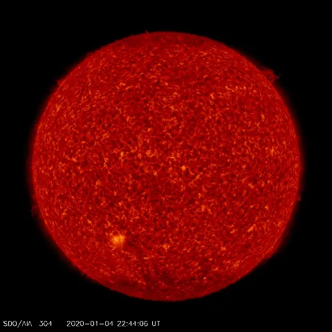 Image of Sun's transition region