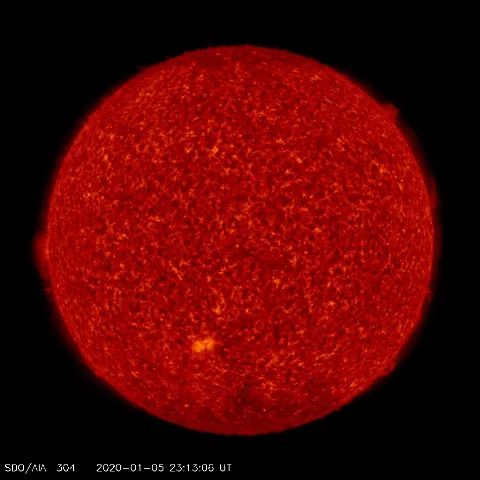 Image of Sun's transition region