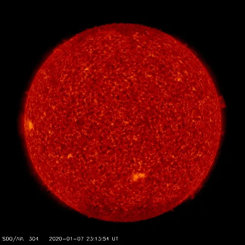 Image of Sun's transition region