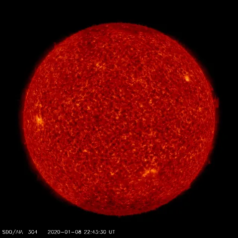 Image of Sun's transition region