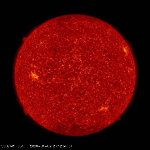 Image of Sun's transition region