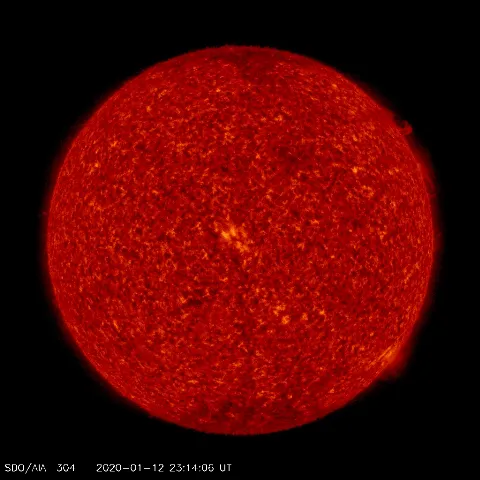 Image of Sun's transition region