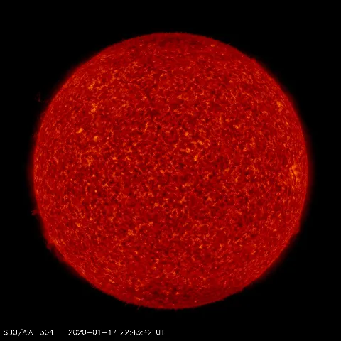 Image of Sun's transition region