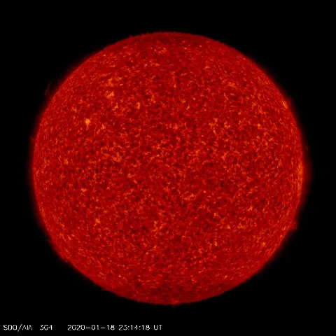 Image of Sun's transition region