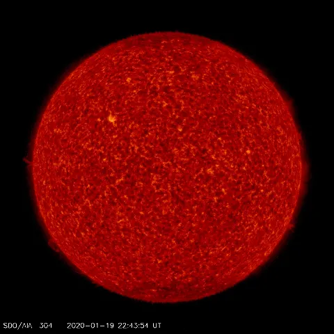 Image of Sun's transition region