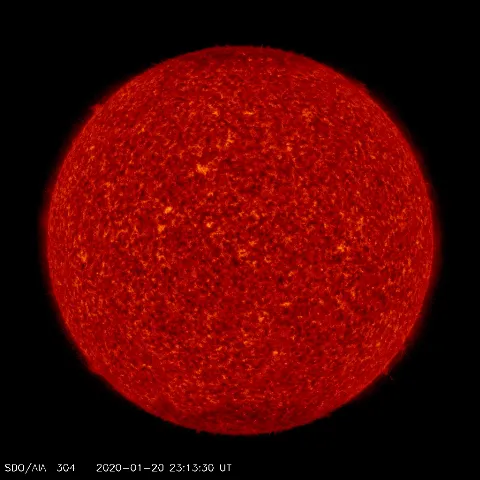 Image of Sun's transition region