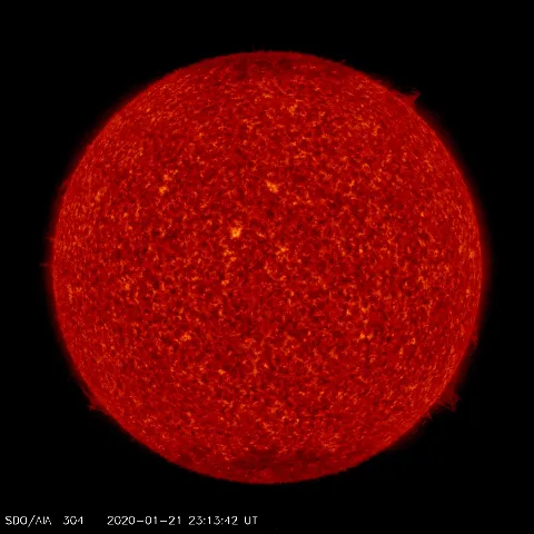 Image of Sun's transition region