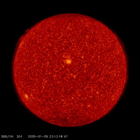 Image of Sun's transition region