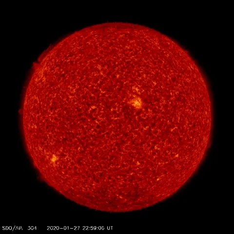 Image of Sun's transition region