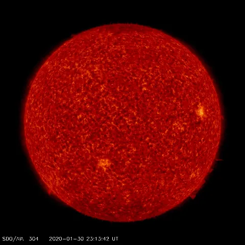 Image of Sun's transition region