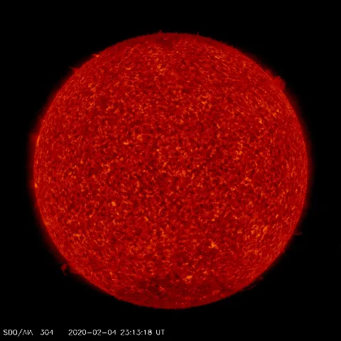 Image of Sun's transition region